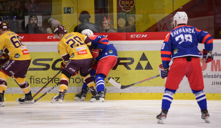 Dukla vítězství proti Třebíči nezopakovala, v regionálním derby s ní padla po nájezdech