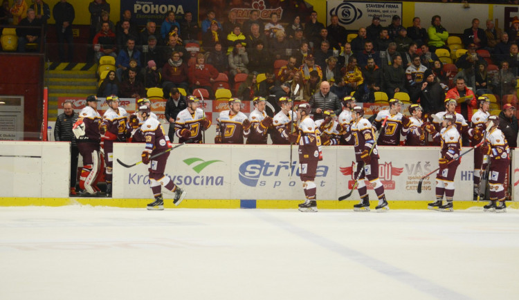 Dukla měla v Přerově tři body na dosah, nakonec bere jen jeden za prohru po nájezdech