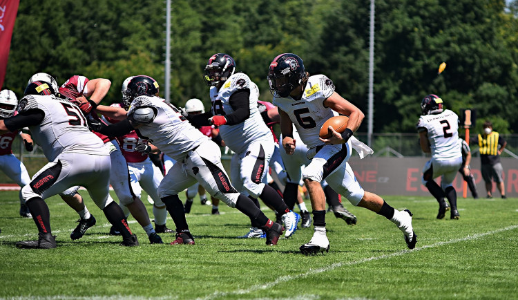 Gladiators vstoupili do Kittfort ligy přesvědčivě, v Přerově vyhráli 28:6