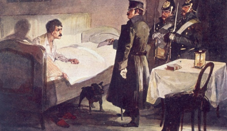 Do Brixenu přes Batelov se zastávkou v kovárně. Před 170 let byl K. H. Borovský převezen do vyhnanství