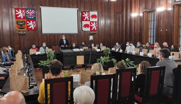 Na jihlavské radnici se potkali třeba plavci, tanečníci, běžci a krasobruslařky