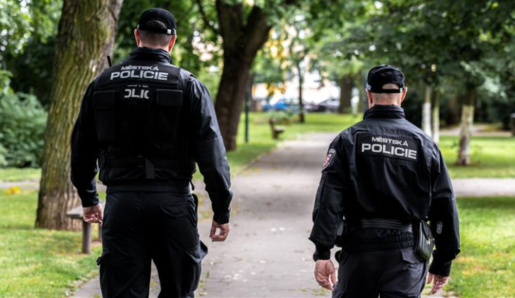 Jihlavští strážníci našli na lavičce tašku plnou alkoholu. Majitel si ji může vyzvednout na radnici