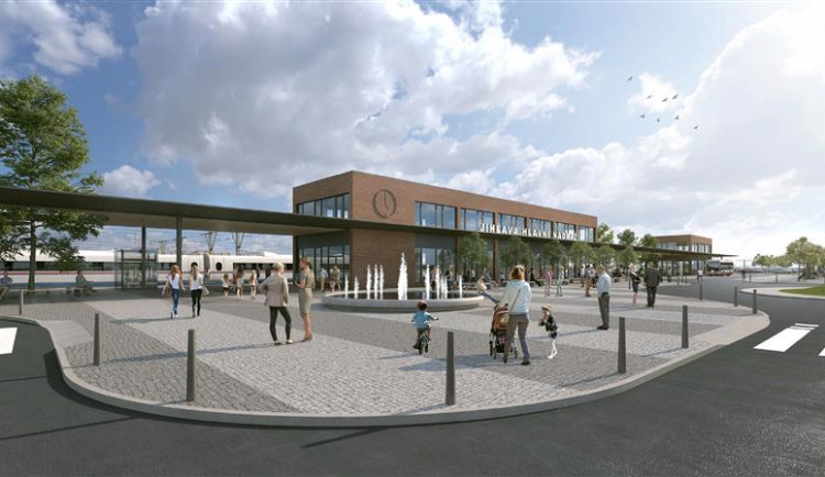 Stavba centrálního terminálu v Jihlavě se blíží. Během první etapy vznikne parkoviště P+R se 75 místy