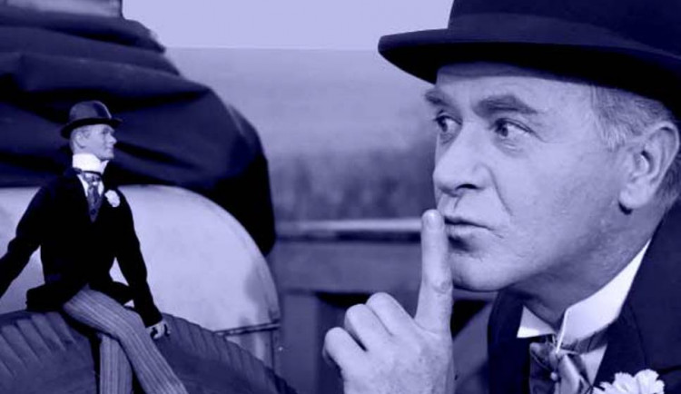 Rodáci z Vysočiny: Otto Šimánek, Pan Tau, se narodil na pultě třešťské lékárny. Nádraží hlídá jeho socha