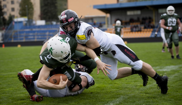 Gladiators zničili brněnské Alligators 49:10, ve Snapbacks lize jsou průběžně třetí