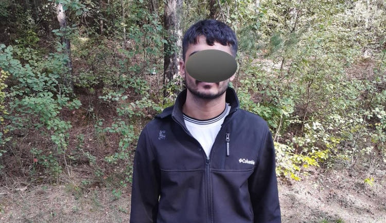Gruzínec převážel přes Vysočinu sedm migrantů, hledal je i policejní pes. Celníci v autě našli rozstříhané pasy