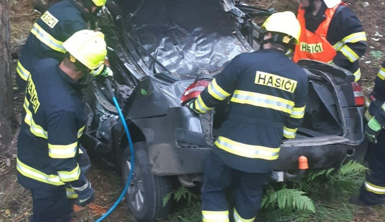 Nejtragičtější havárie za několik let. Náraz do stromu nepřežily všechny tři osoby, nejstarší bylo devatenáct let