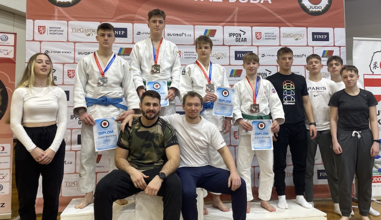 Liberečtí judisté si z dorosteneckého mistrovství dovezli čtveřici medailí