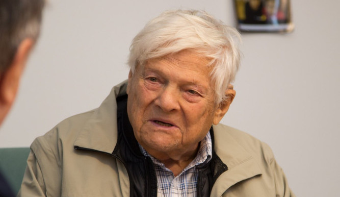 Rodáci z Vysočiny: Uprchl během pochodu smrti. Mladá generace se musí poučit z historie, tvrdil Jiří Brady
