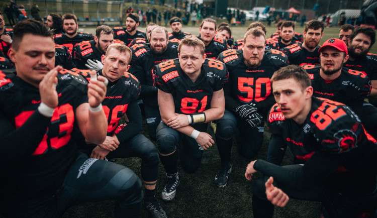 Gladiators jsou stále stoprocentní, v Ústí nad Labem vyhráli vysoko 42:0