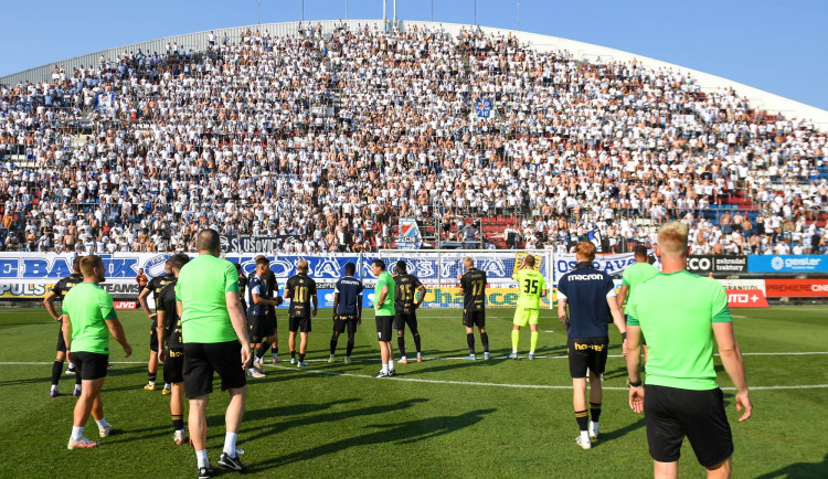 Fotbalisté Olomouce remizovali s Baníkem 2:2, Kliment a Šín dali dvě branky