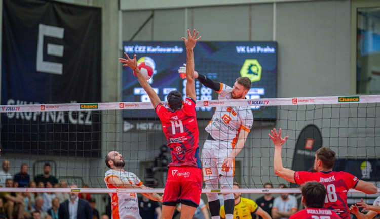 Lvi Praha jsou volejbalovými šampiony, Karlovarsko v pátém finále porazili 3:0