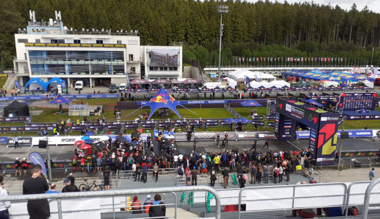 Ve Vysočina Aréně bude Světový pohár horských kol, policie už se připravuje