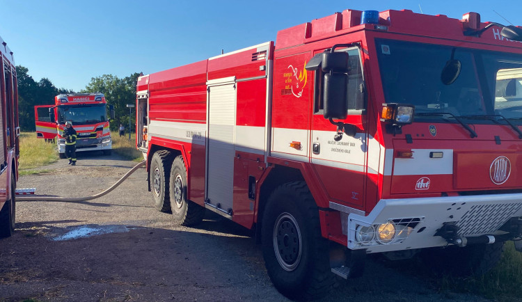 Požár drůbežárny v Kamenném Újezdu. V plamenech zahynula kuřata