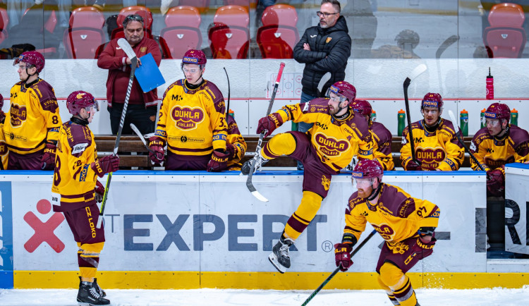 Třetí výhra v řadě. Dukla porazila béčko Pardubic, Rachůnek si připsal čtyři body