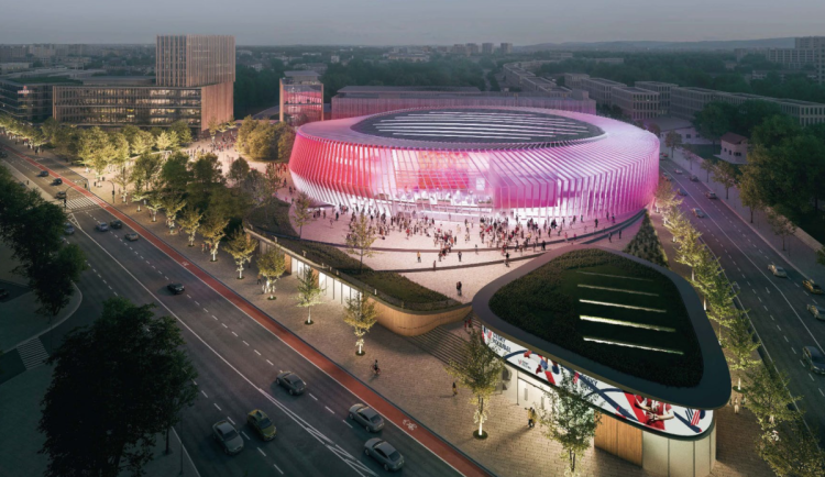 Nová národní hala sportu má své jméno. Název Agon pomohli vybrat sami Budějčáci