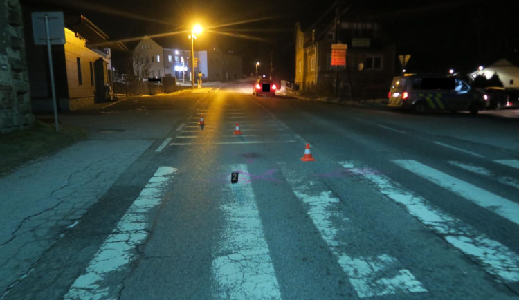 Další sražená žena na přechodu, tentokrát ve Smržovce