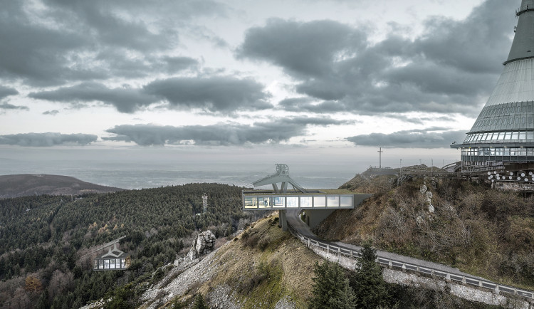 Lanovka na Ještěd pojede od tramvaje, novinkou je mezistanice u silnice na Ještědku