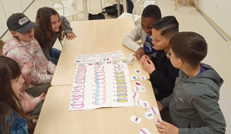 Francouzští školáci objevovali Budějce. Překvapilo je, jak snadno se tu domluví anglicky